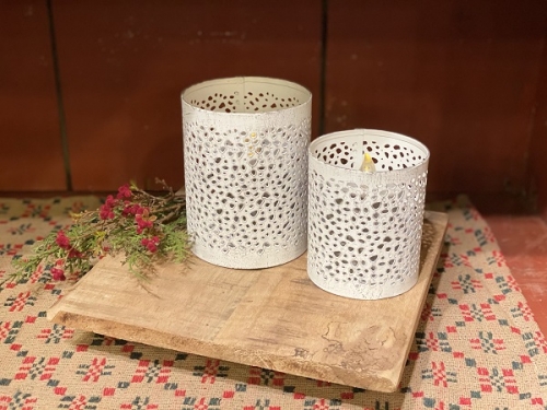VINTAGE VOTIVE WHITE COLLECTION